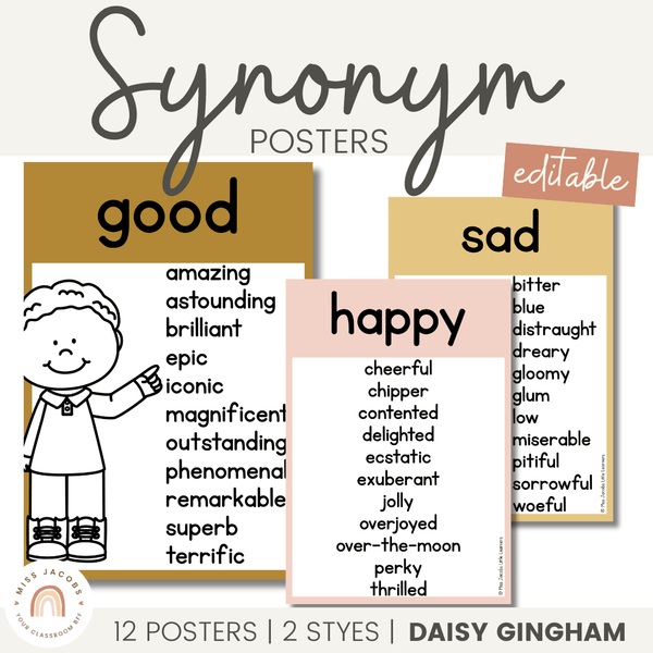 synonym poster