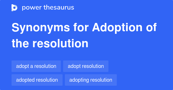 synonyms for adoption