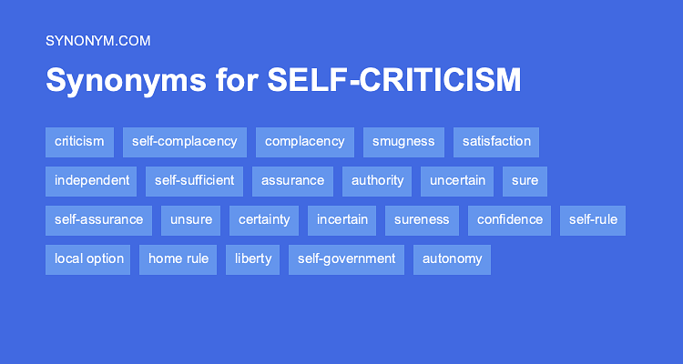 synonyms for criticism