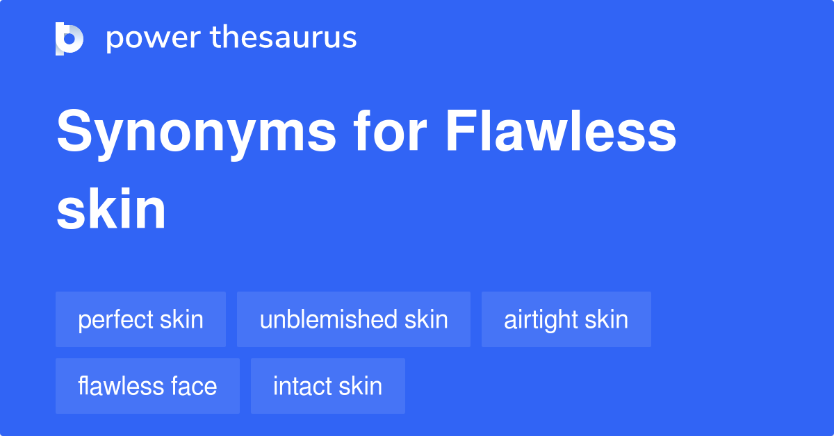 synonyms for flawless