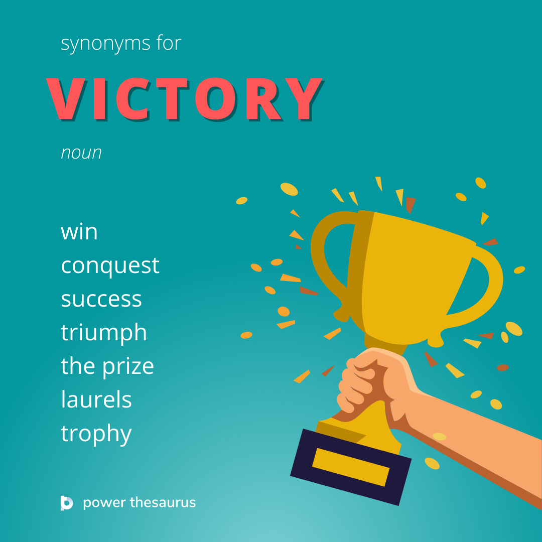 synonyms for victory