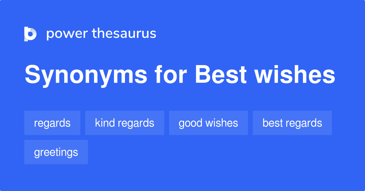 synonyms wishes