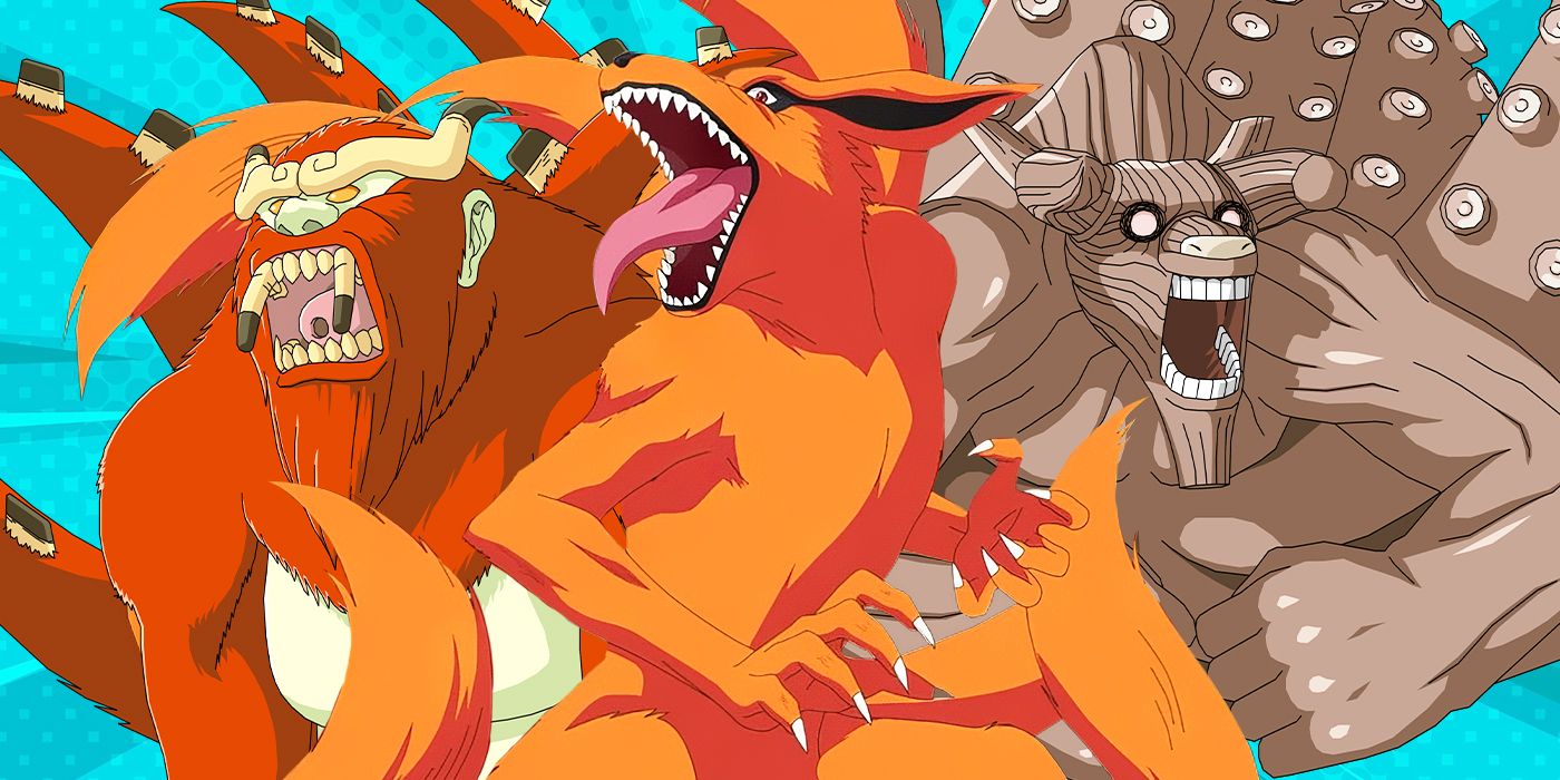 tailed beasts in naruto