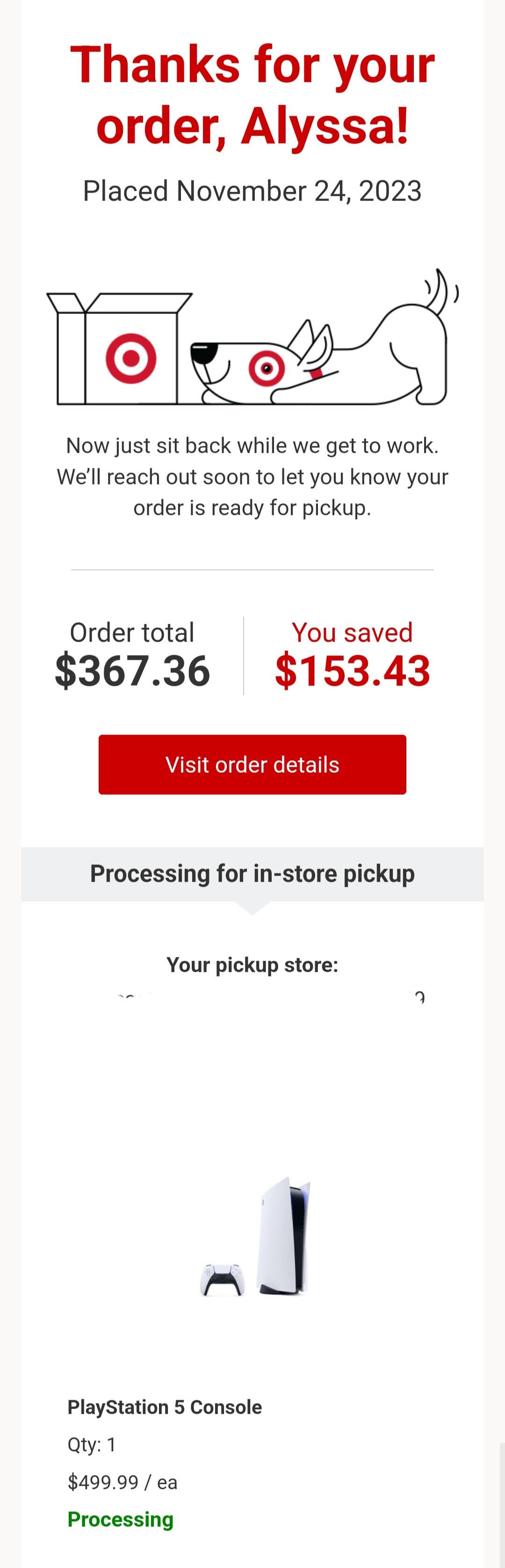 target black friday ps5