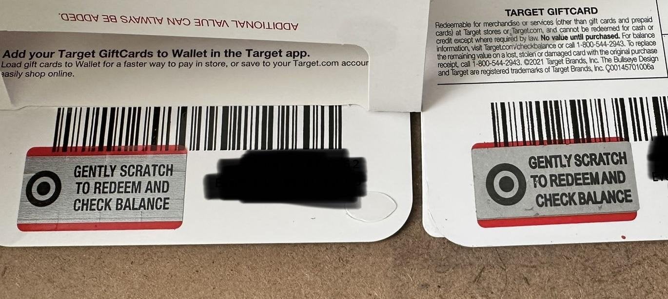 target return card balance