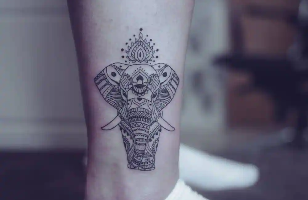 tatuajes con elefantes