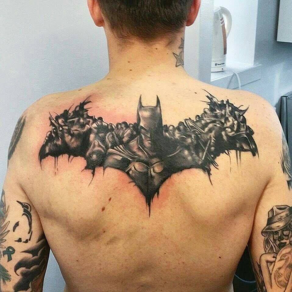 tatuajes de batman para hombres