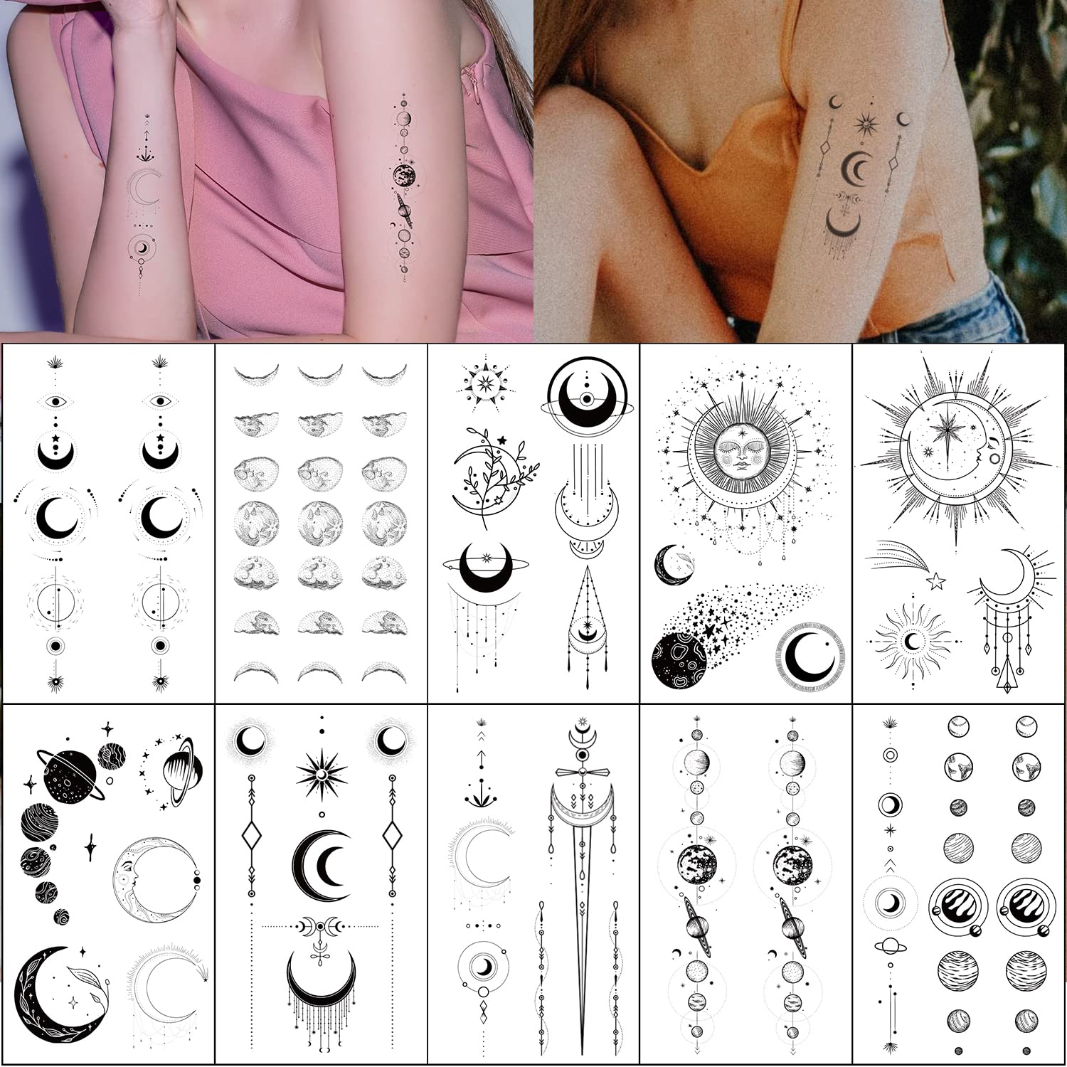 tatuajes de luna para mujer