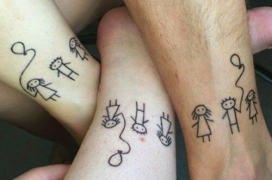 tatuajes familia originales
