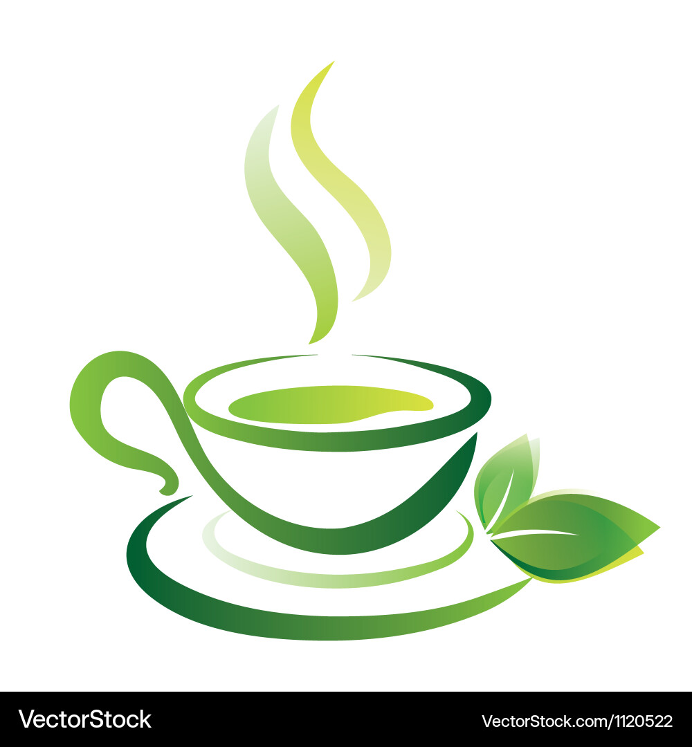 tea cup vector