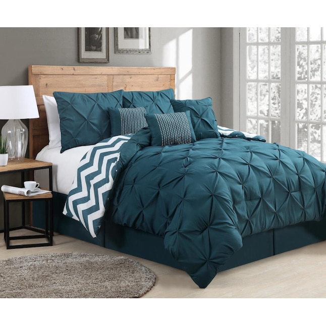 teal colored comforter sets