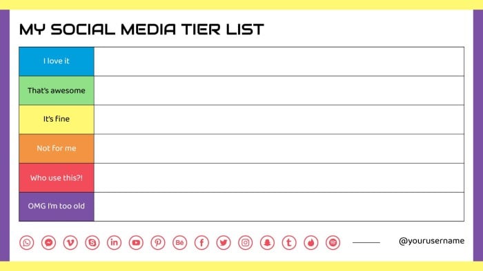 tear list maker