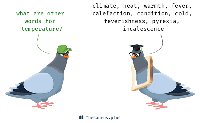 temperature thesaurus