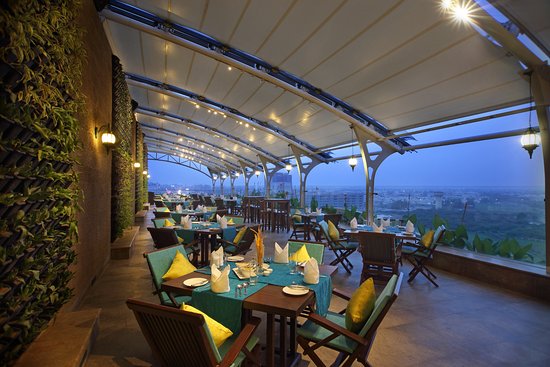 terrace garden restaurant in ahmedabad