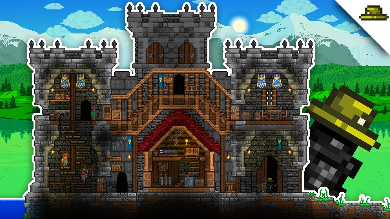 terraria castle schematics