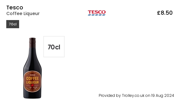 tesco coffee liqueur