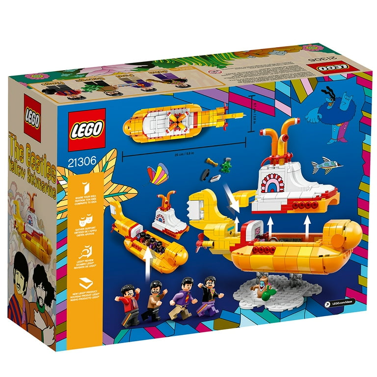 the beatles yellow submarine lego