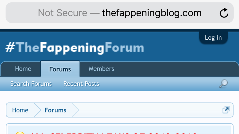 the fappening forum