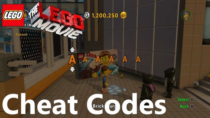 the lego movie game codes