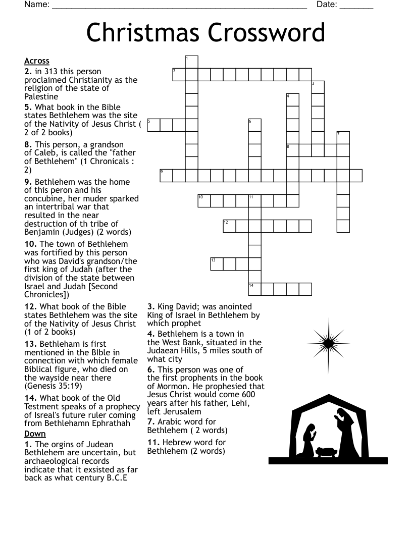 the terrible twos for example crossword