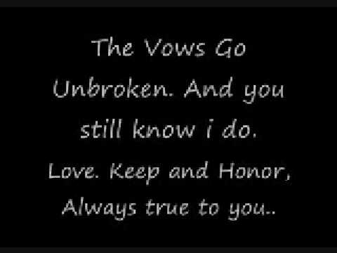 the vow song lyrics