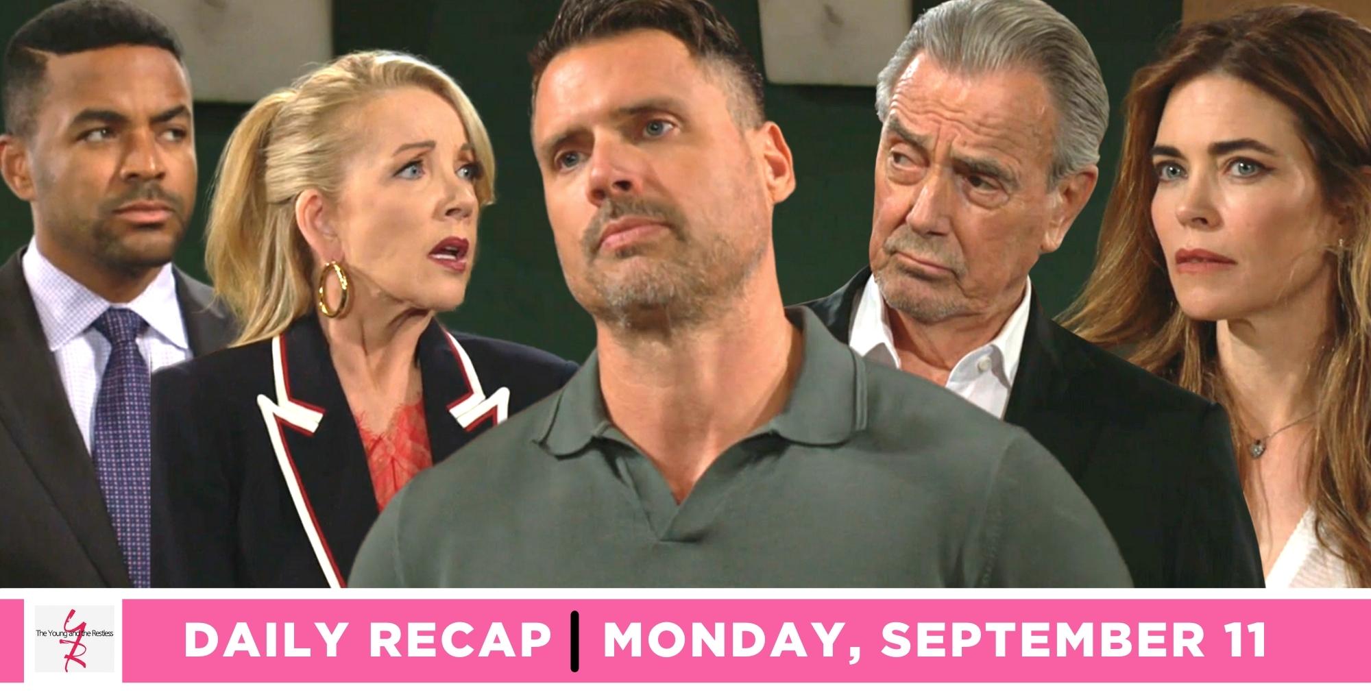 the young and the restless recap