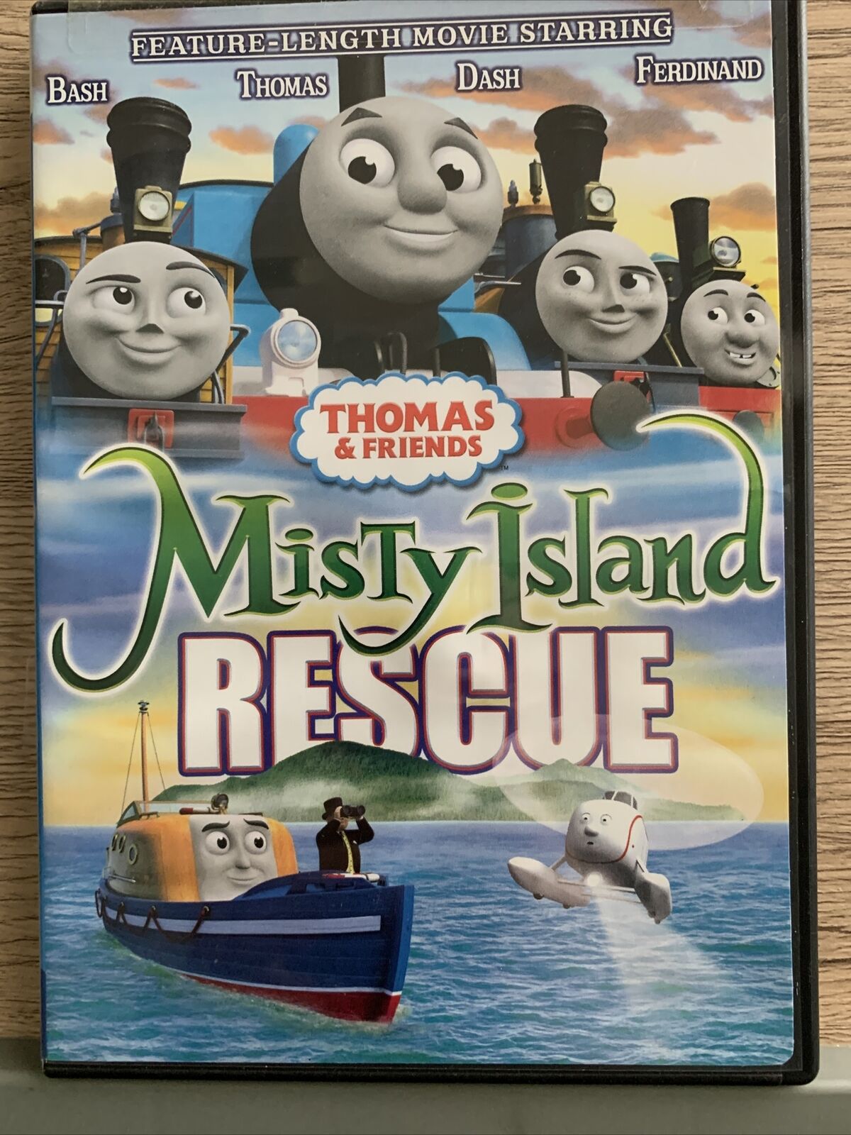 thomas and friends misty island rescue dvd