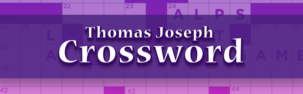 thomas joseph crossword