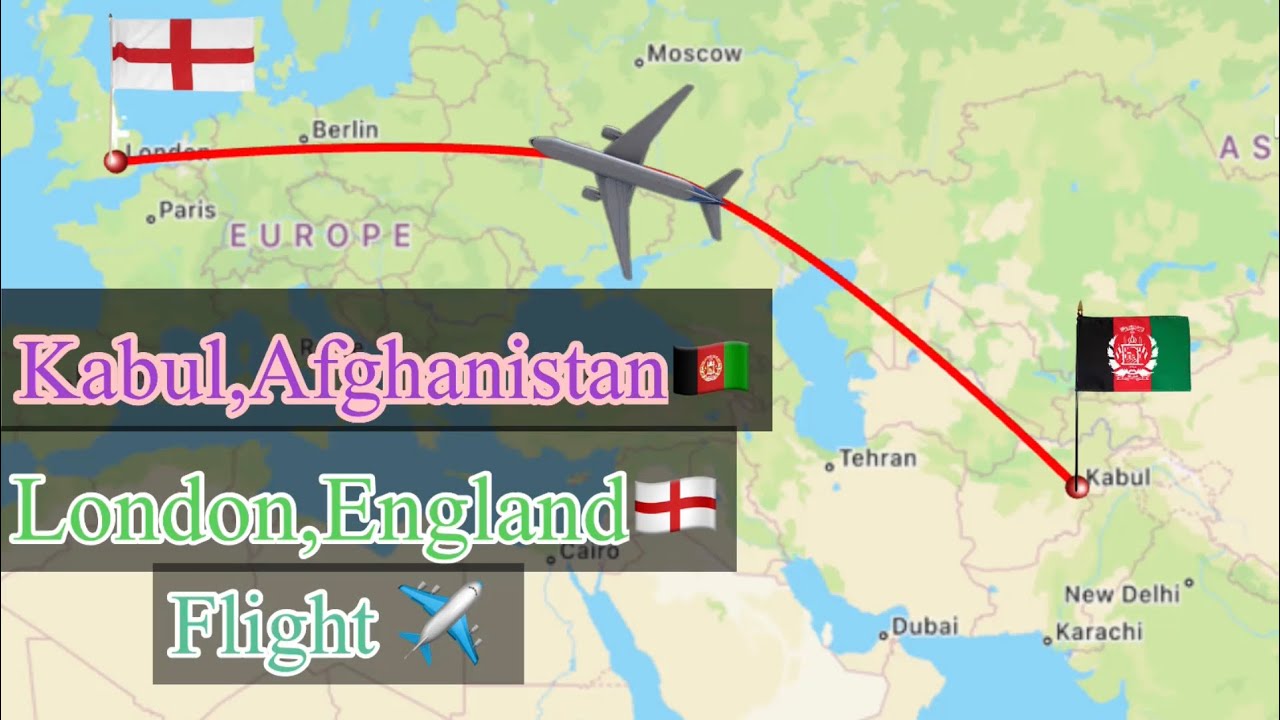 tickets to afghanistan from london