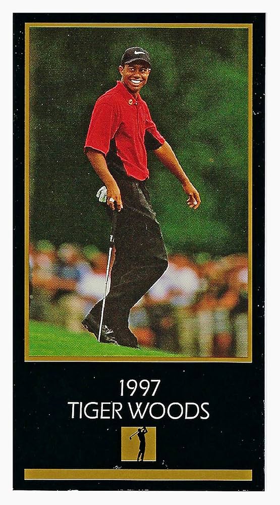 tiger woods rookie card