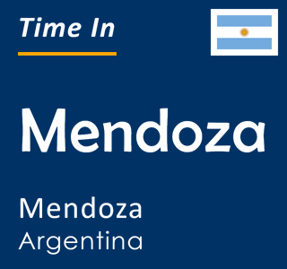 time in mendoza argentina