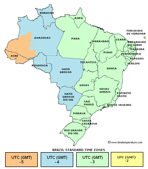 time zone brazil