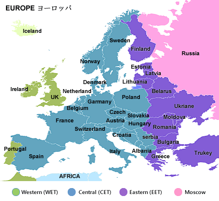 time zone london england