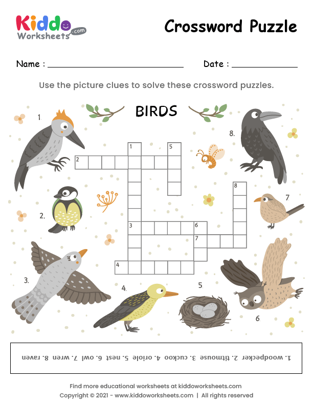 tiny bird crossword clue