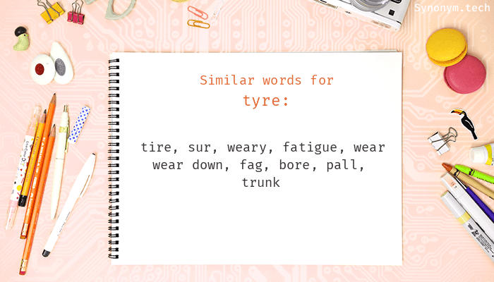 tires synonym