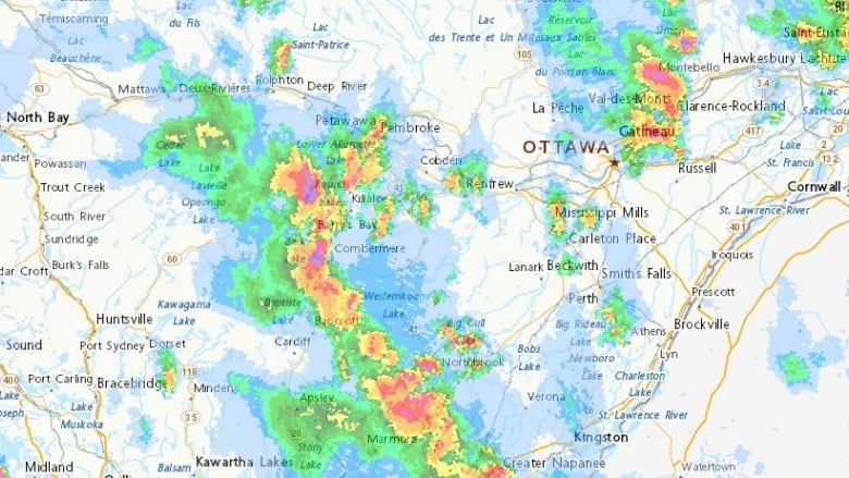 tornado warning ottawa