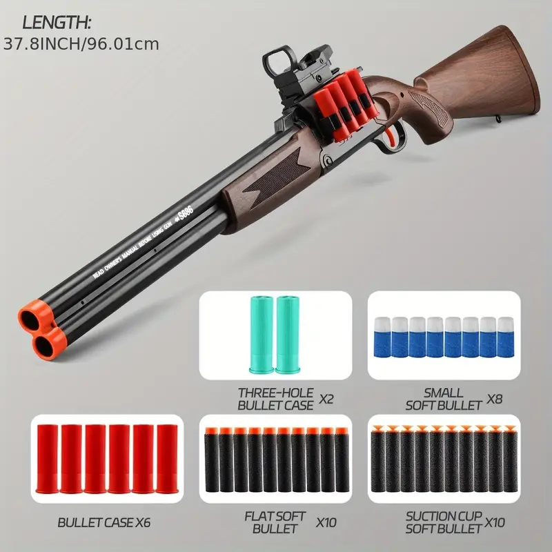 toy double barrel shotgun