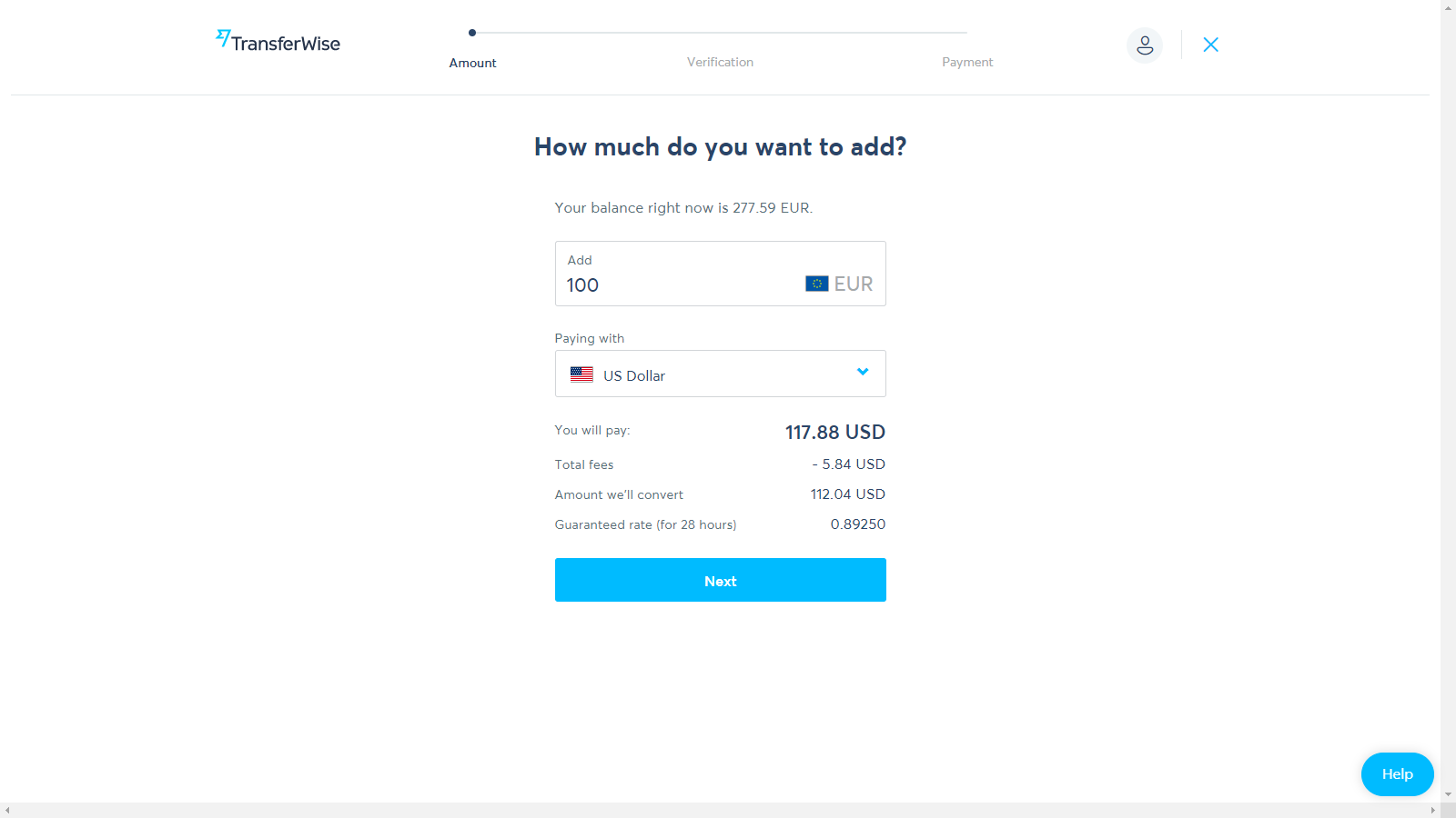 transferwise currency conversion