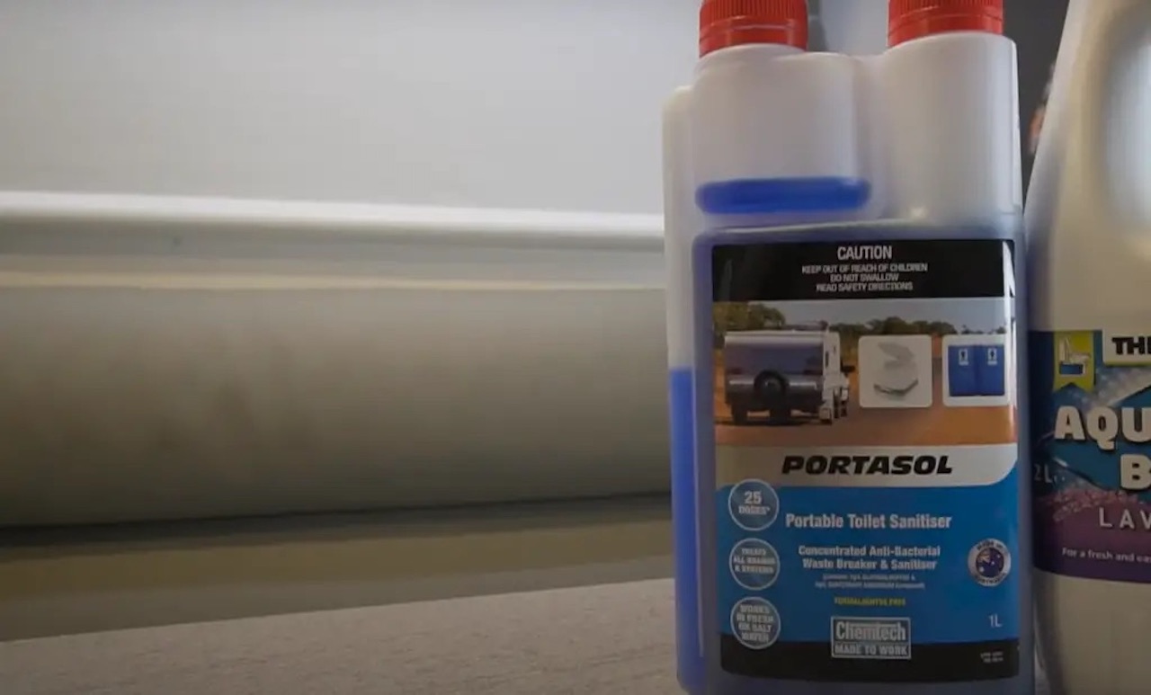 travel trailer toilet chemicals