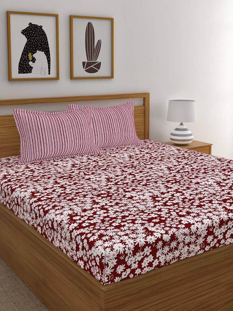 trident double bedsheet