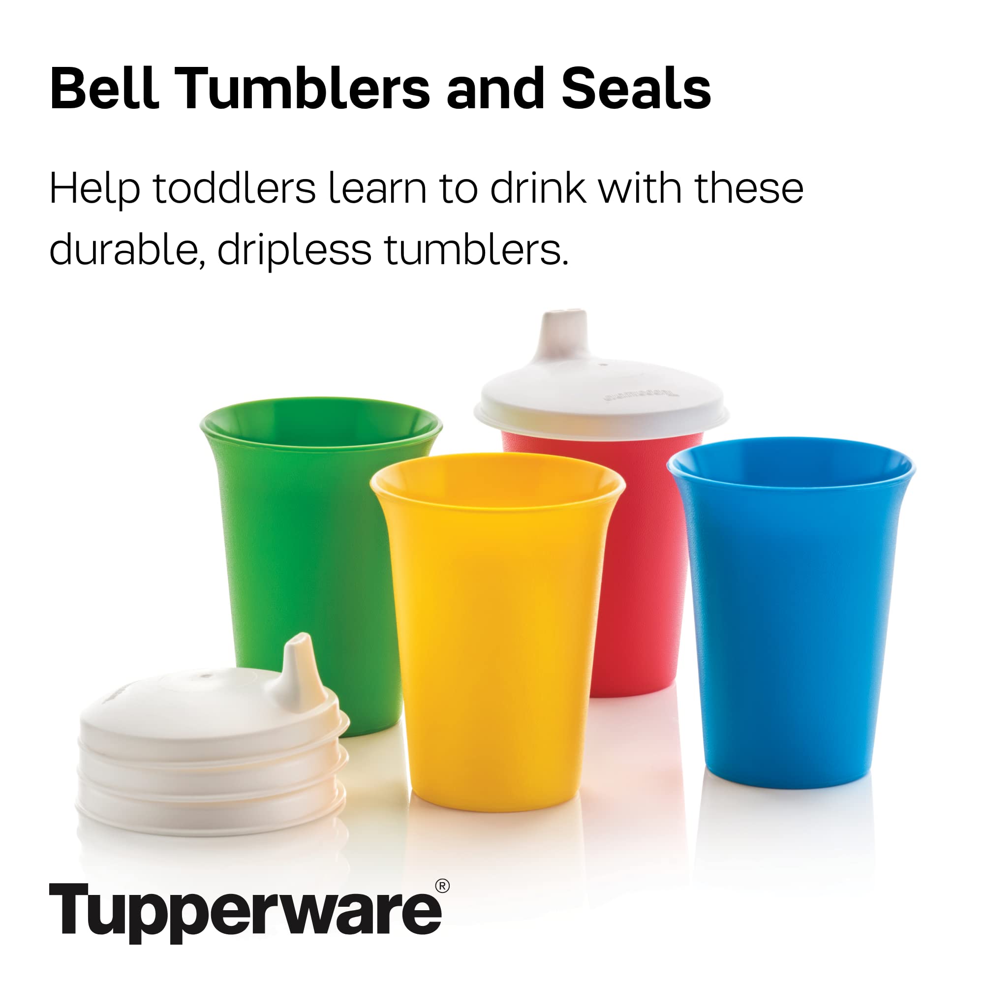 tupperware bell tumblers