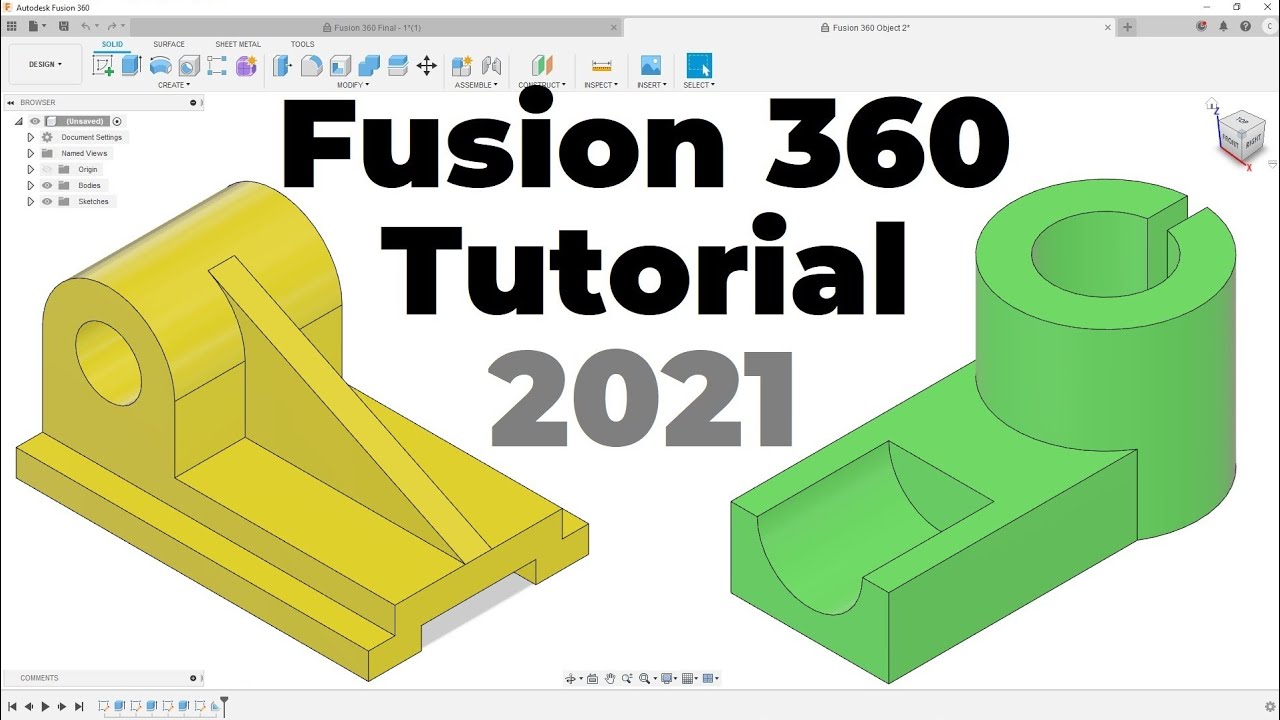 tutorial for fusion 360