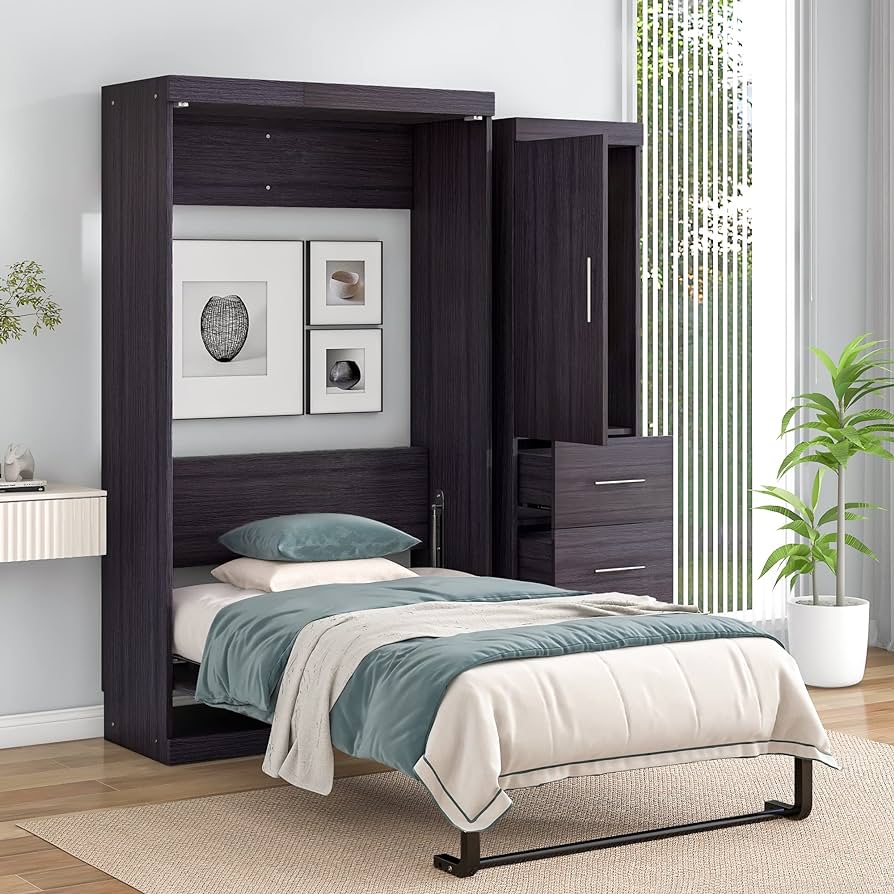 twin murphy bed