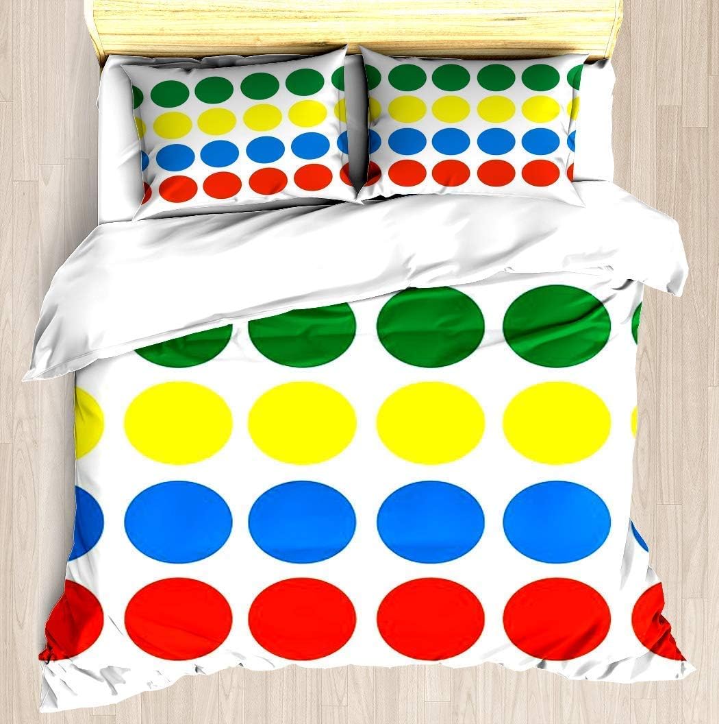 twister on bed