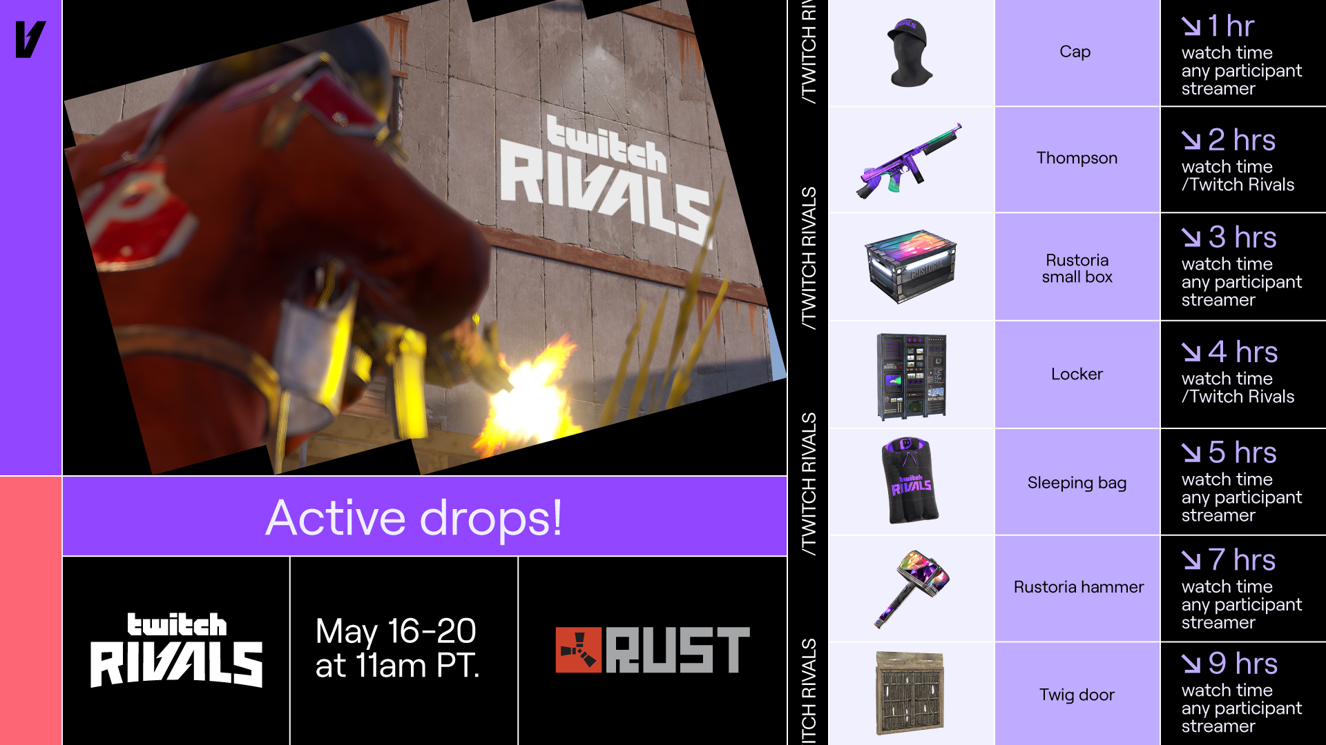 twitch rivals rust 2023