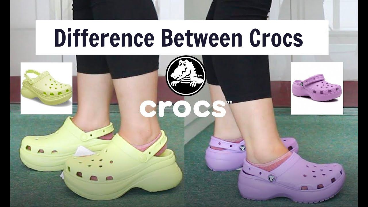 types of crocs shoes