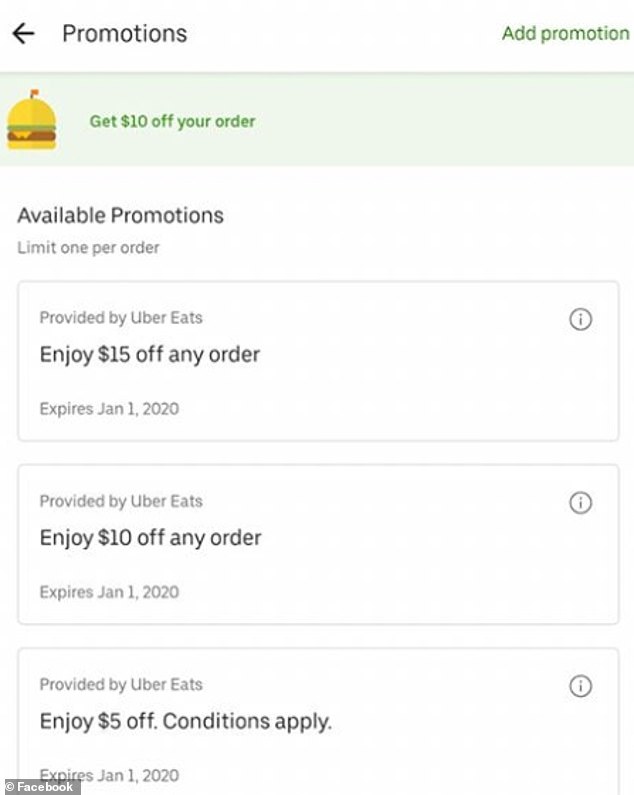 uber eats discount code spain