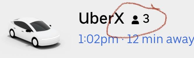 uber x meaning