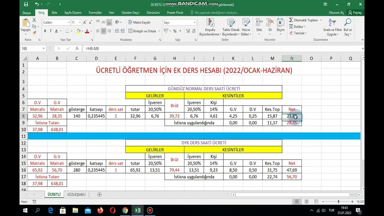 ücretli öğretmenlik ders ücreti hesaplama