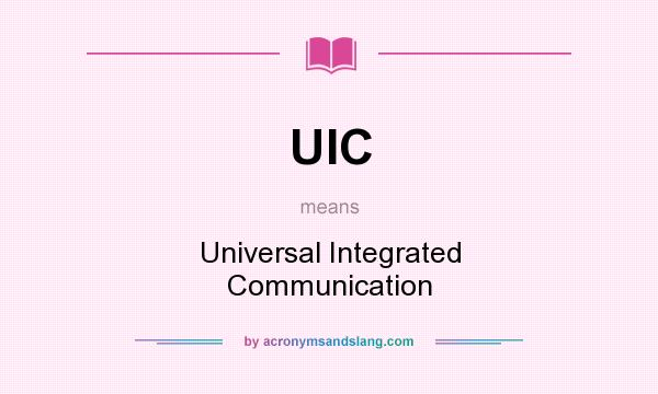 uic meaning